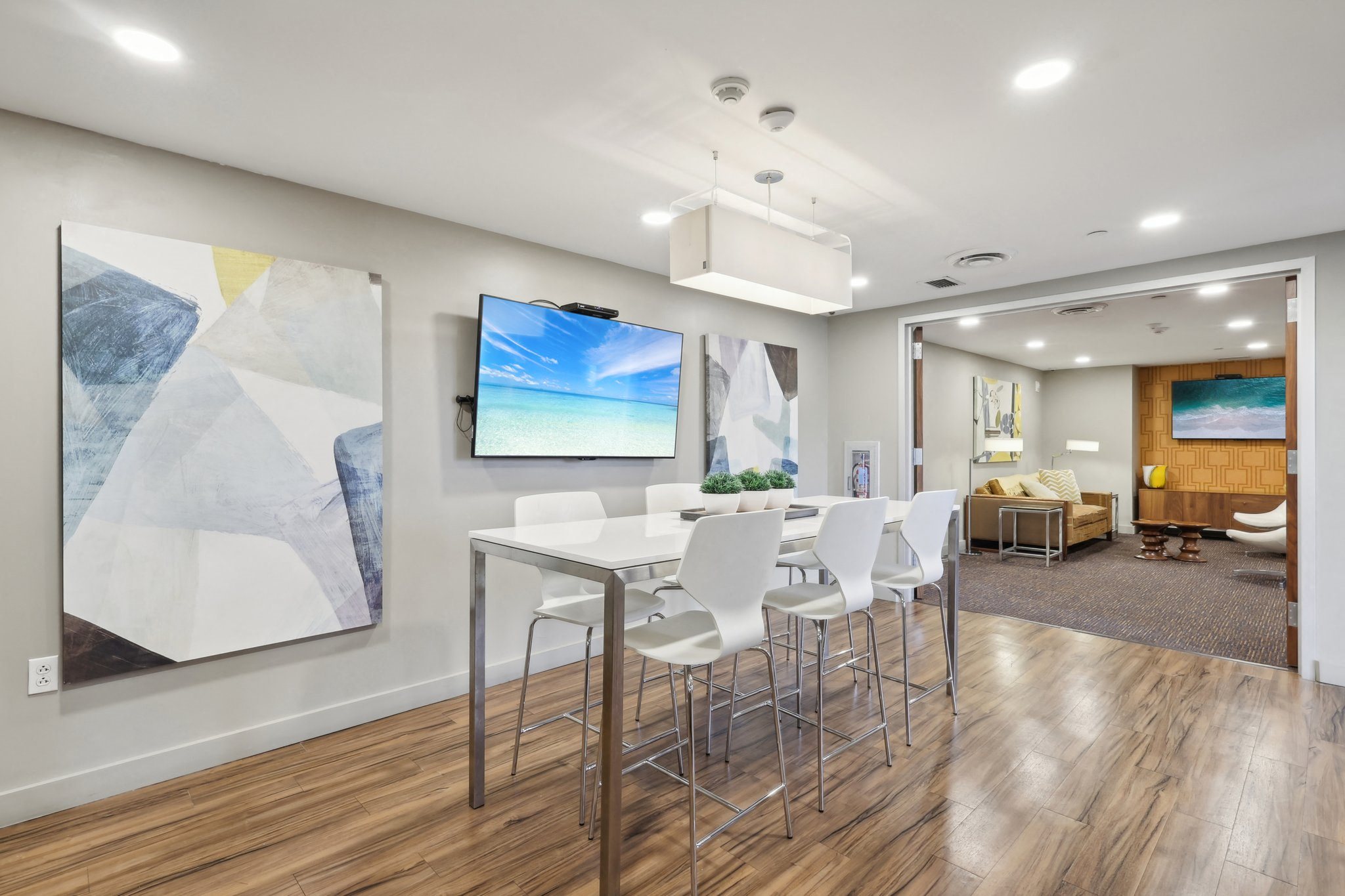 City View common kitchen area